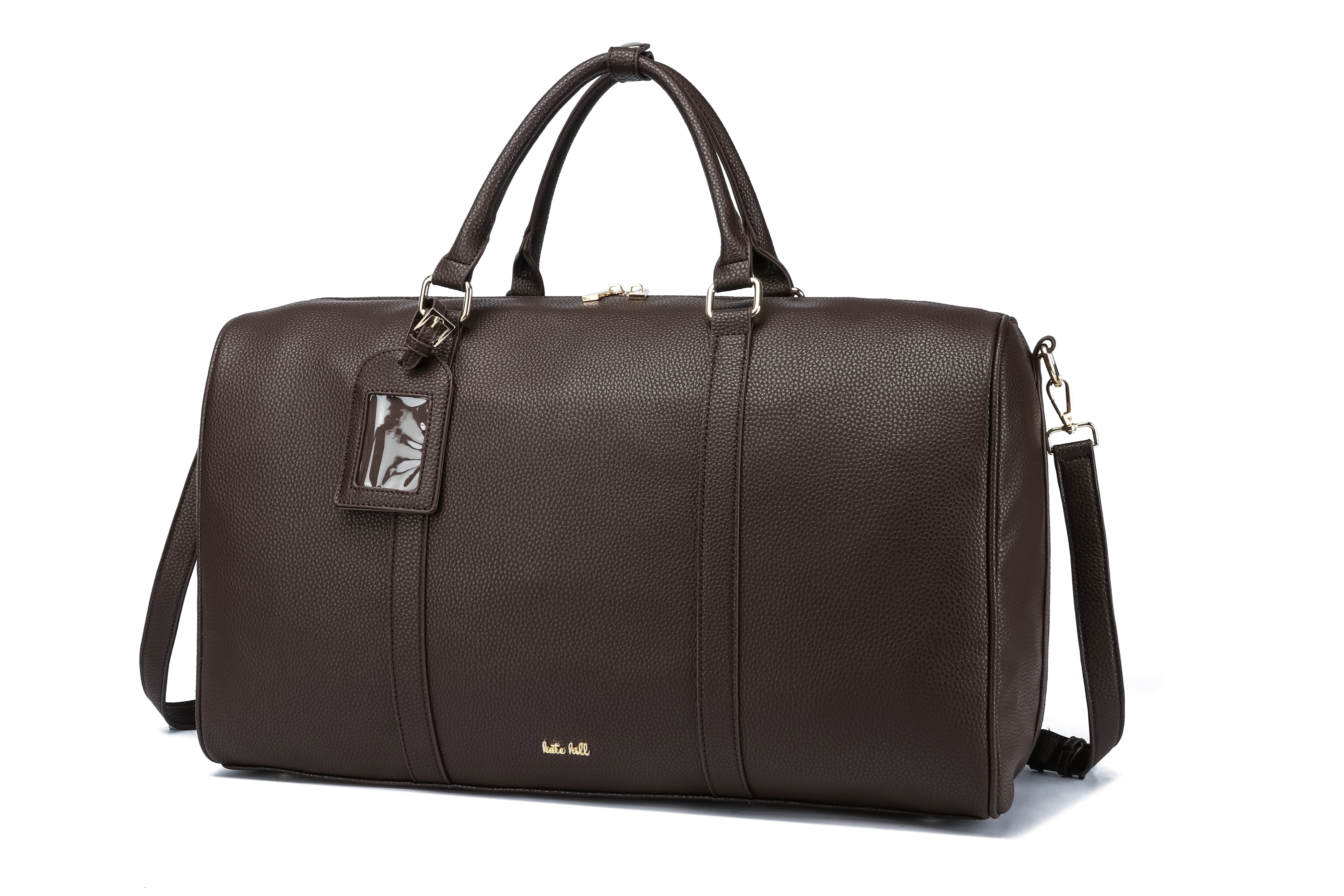 Kate Hill - KH2622 Chloe Overnight Bag - Chocolate