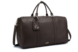 Kate Hill - KH2622 Chloe Overnight Bag - Chocolate - 0