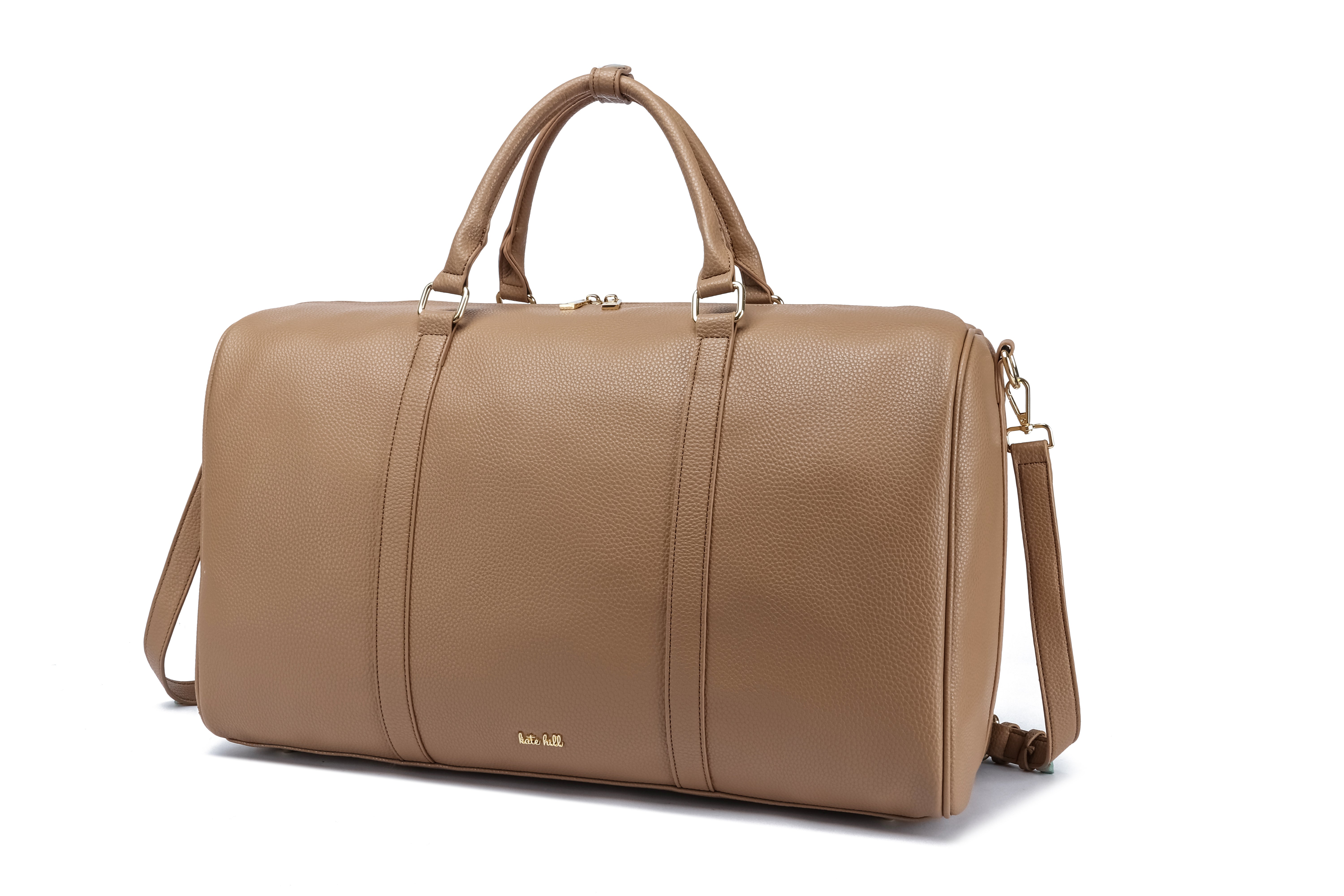 Kate Hill - KH2622 Chloe Overnight Bag - Tan