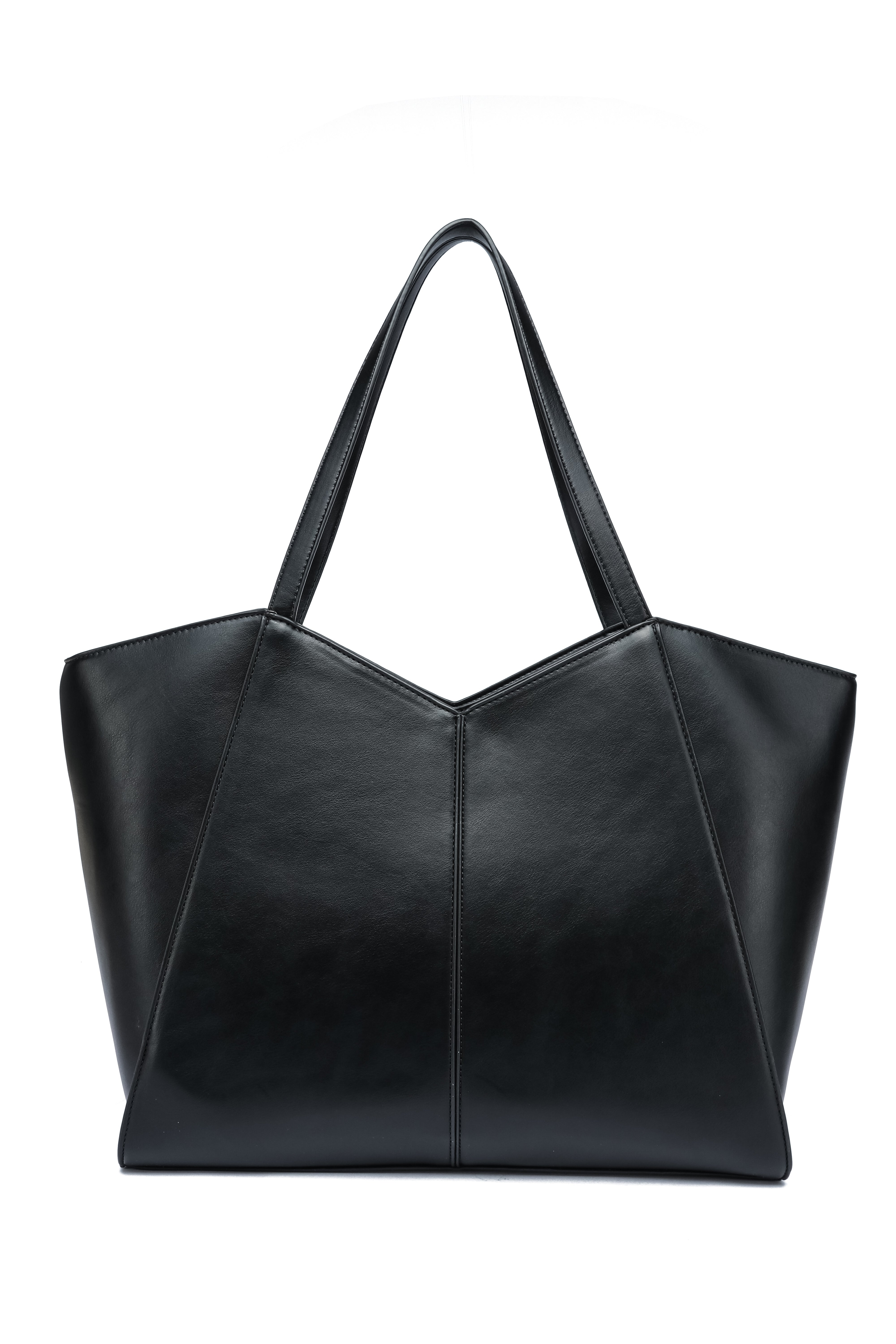 Kate Hill - KH2623 Callie Tote Dual carry handle - Black