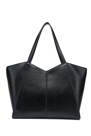 Kate Hill - KH2623 Callie Tote Dual Carry Handle - Black