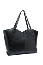 Kate Hill - KH2623 Callie Tote Dual carry handle - Black