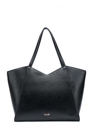 Kate Hill - KH2623 Callie Tote Dual Carry Handle - Black