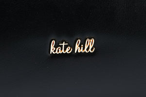 Kate Hill - KH2623 Callie Tote Dual Carry Handle - Black