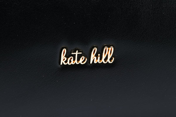 Kate Hill - KH2623 Callie Tote Dual Carry Handle - Black