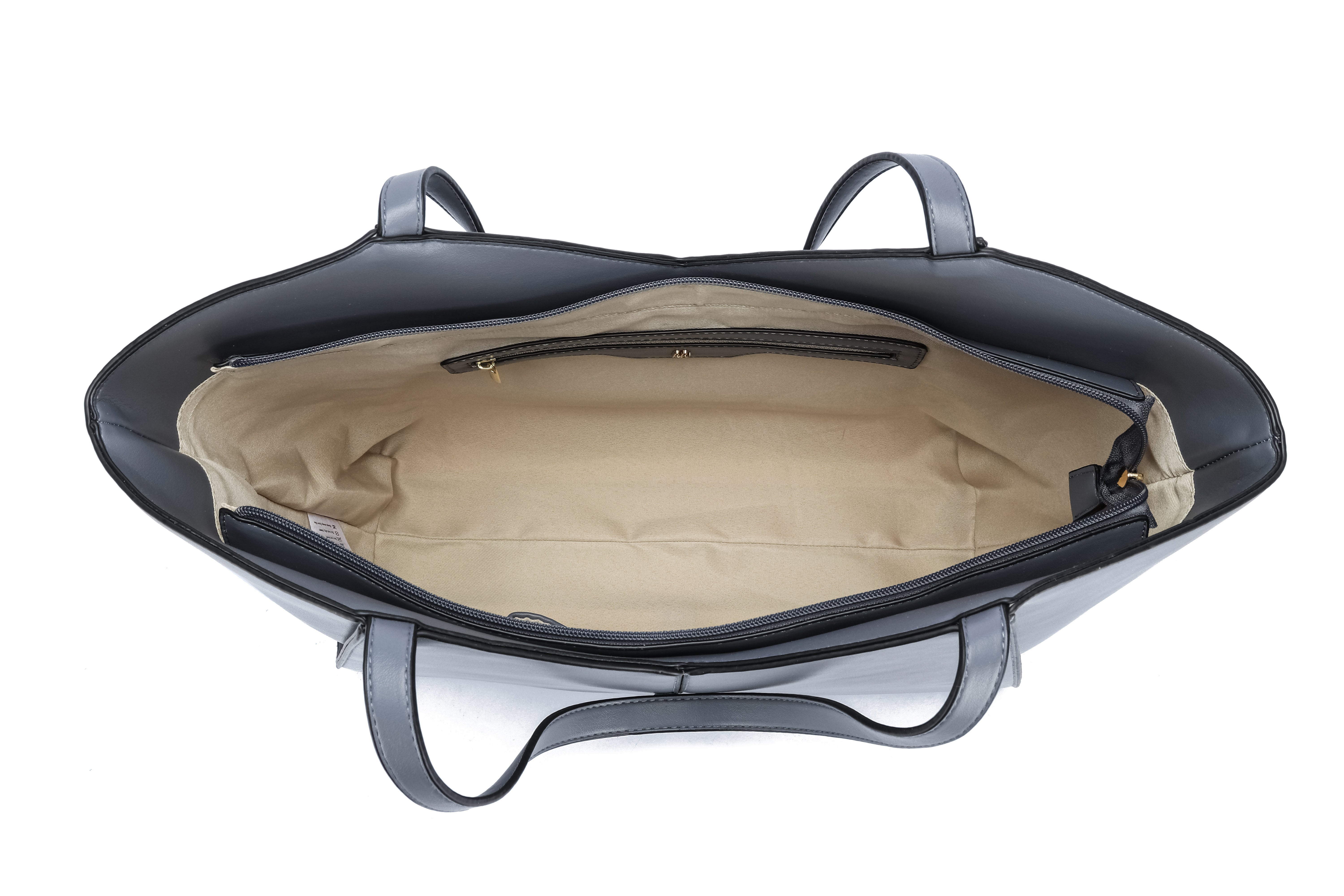 Kate Hill - KH2623 Callie Tote Dual carry handle - Elephant