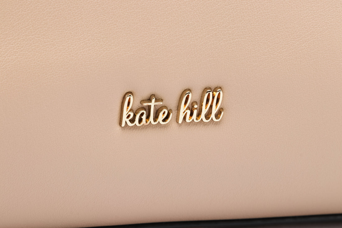 Kate Hill - KH2623 Callie Tote Dual Carry Handle - Latte