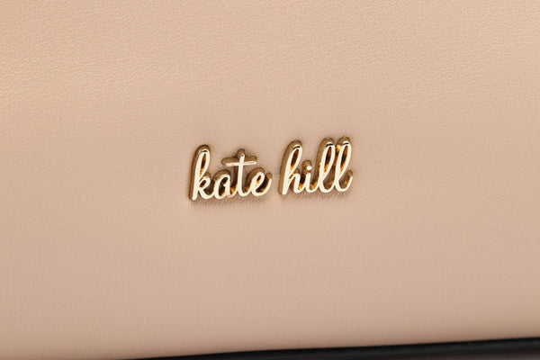 Kate Hill - KH2623 Callie Tote Dual Carry Handle - Latte