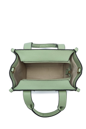 Kate Hill - KH2632 Clara Dual Top Carry Handle Tote - Sage