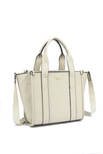 Kate Hill - KH2632 Clara Dual top carry handle tote - Ivory
