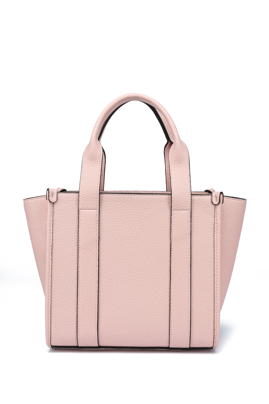 Kate Hill - KH2632 Clara Dual Top Carry Handle Tote - Pink