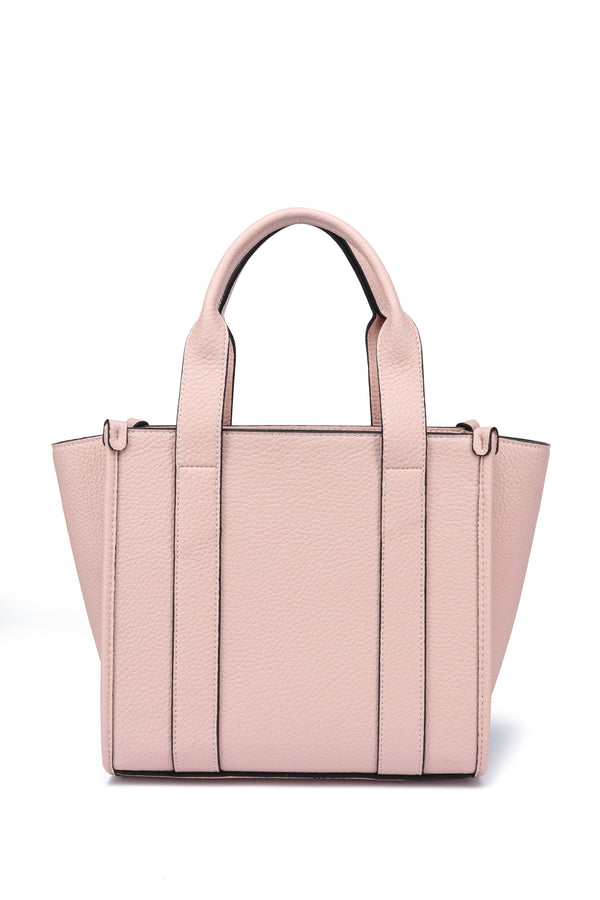 Kate Hill - KH2632 Clara Dual Top Carry Handle Tote - Pink