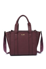 Kate Hill - KH2632 Clara Dual top carry handle tote - Plum