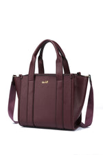 Kate Hill - KH2632 Clara Dual top carry handle tote - Plum