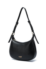 Kate Hill - KH2643 Celestetop zip shoulder bag - Black