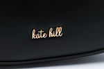 Kate Hill - KH2643 Celestetop zip shoulder bag - Black
