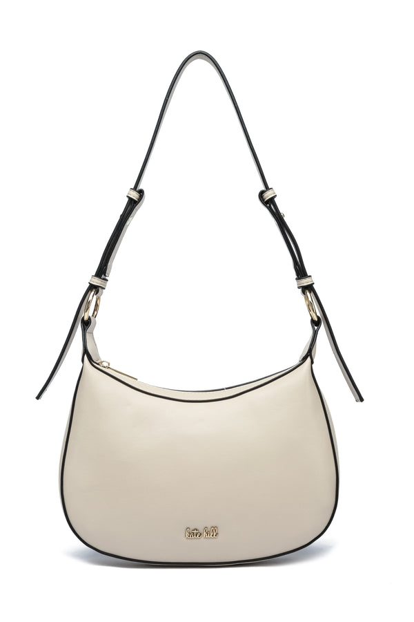 Kate Hill - KH2643 Celestetop Zip Shoulder Bag - Sand