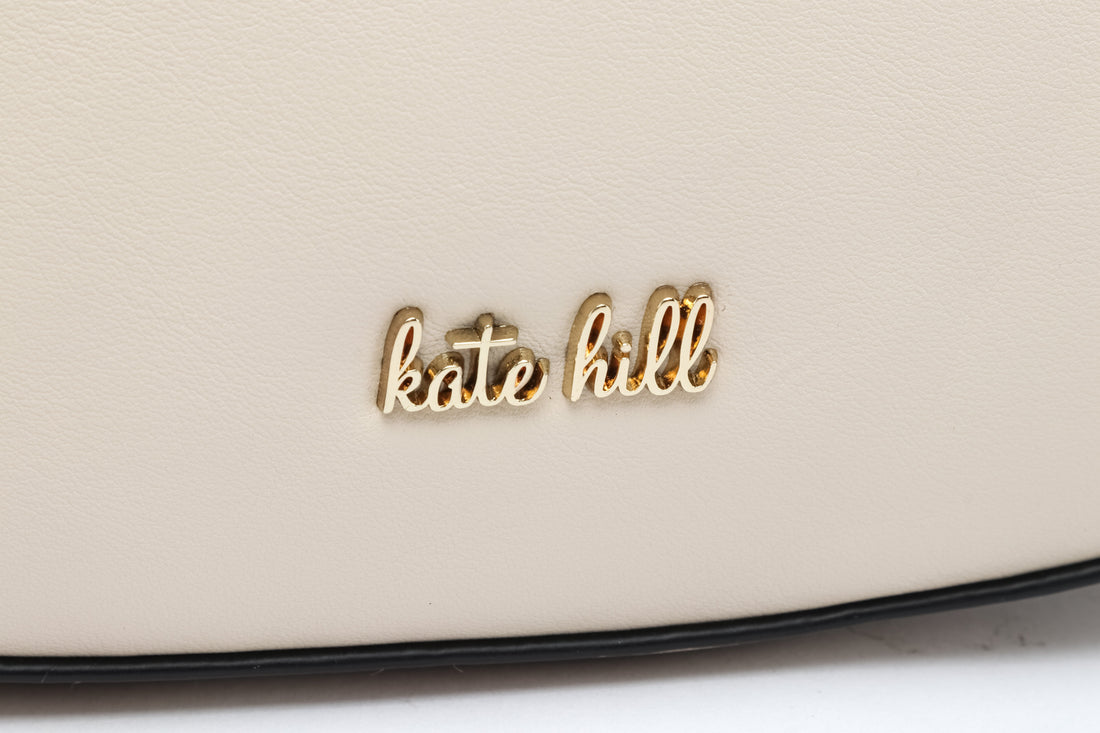 Kate Hill - KH2643 Celestetop Zip Shoulder Bag - Sand