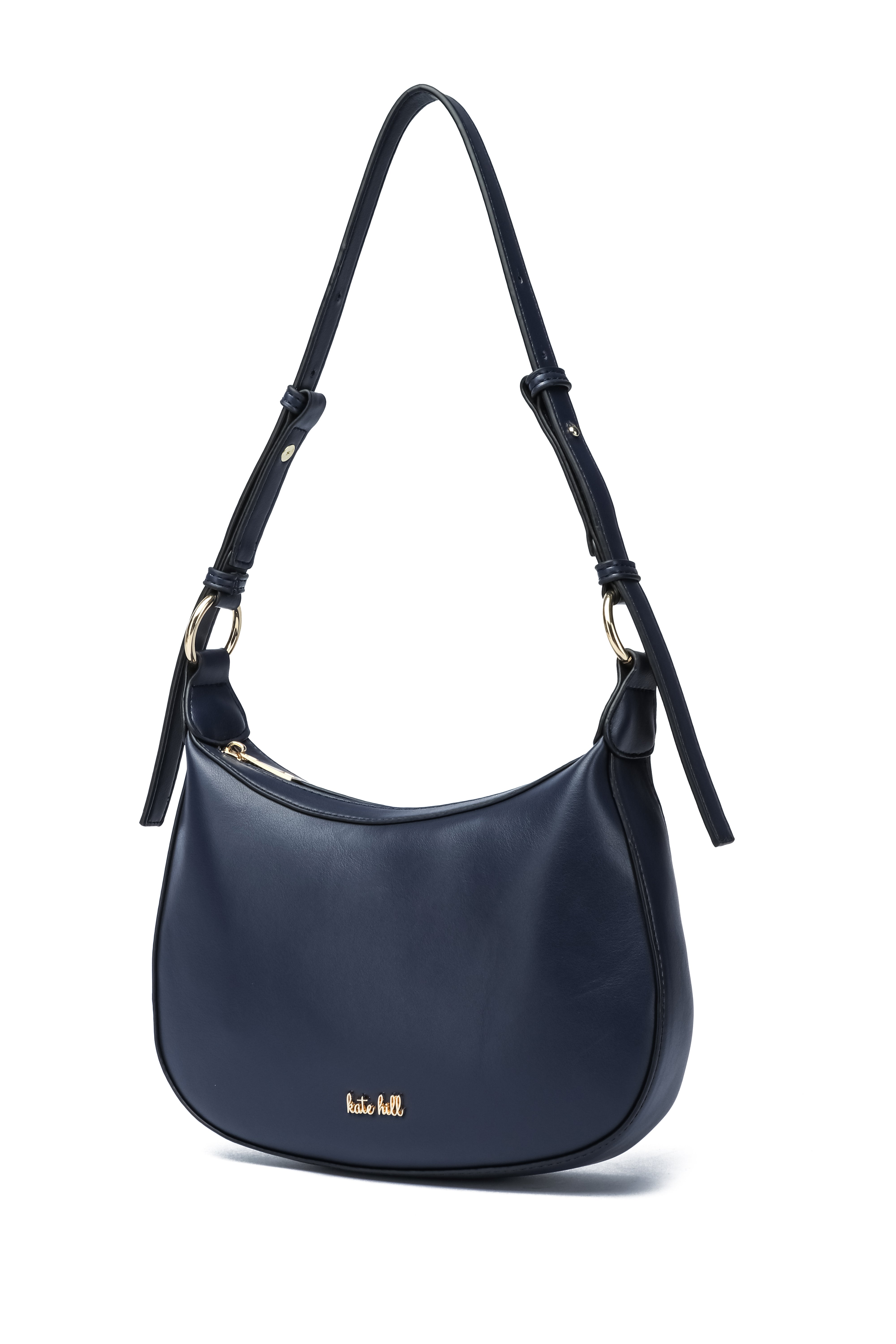 Kate Hill - KH2643 Celestetop zip shoulder bag - Dark Navy