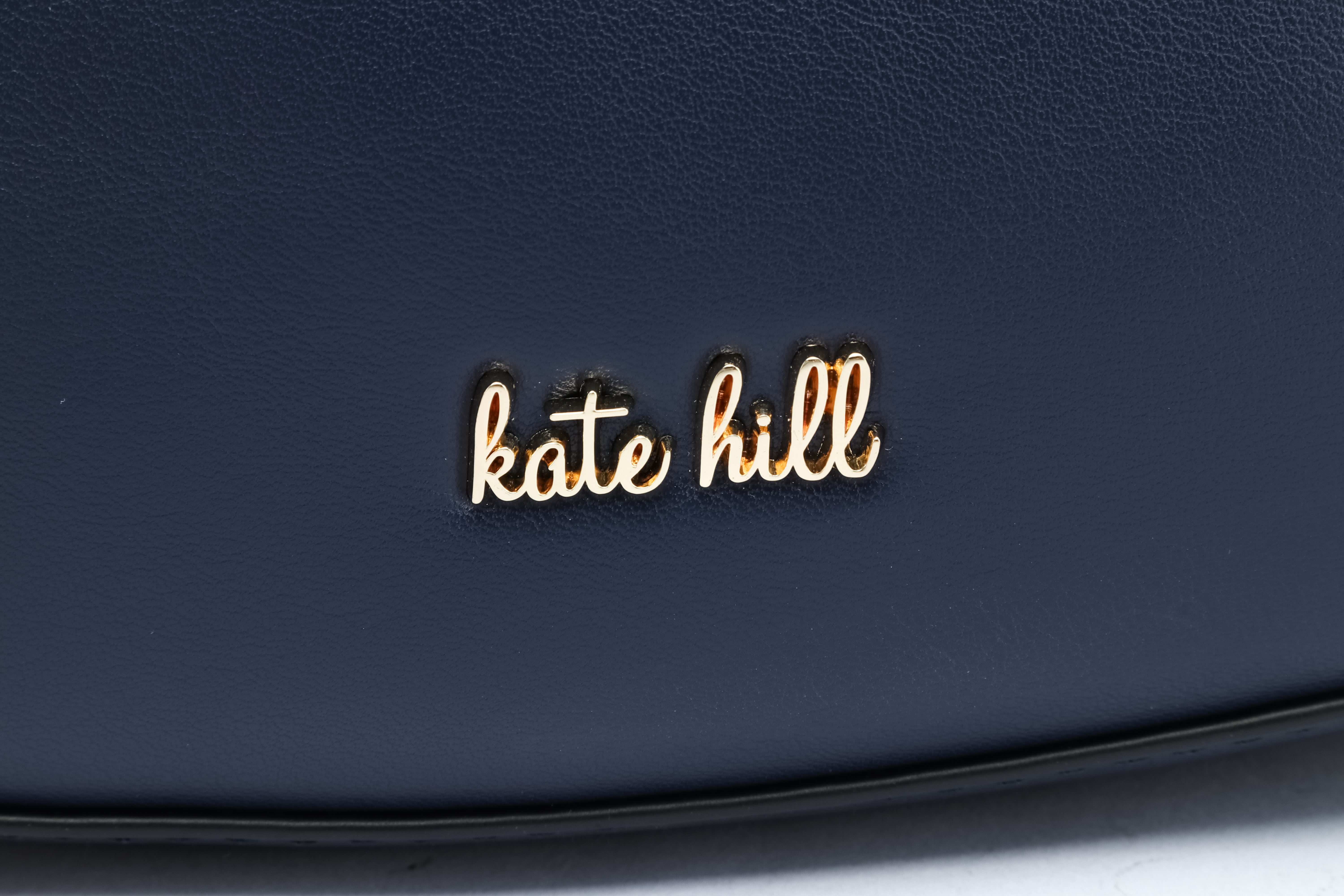 Kate Hill - KH2643 Celestetop zip shoulder bag - Dark Navy