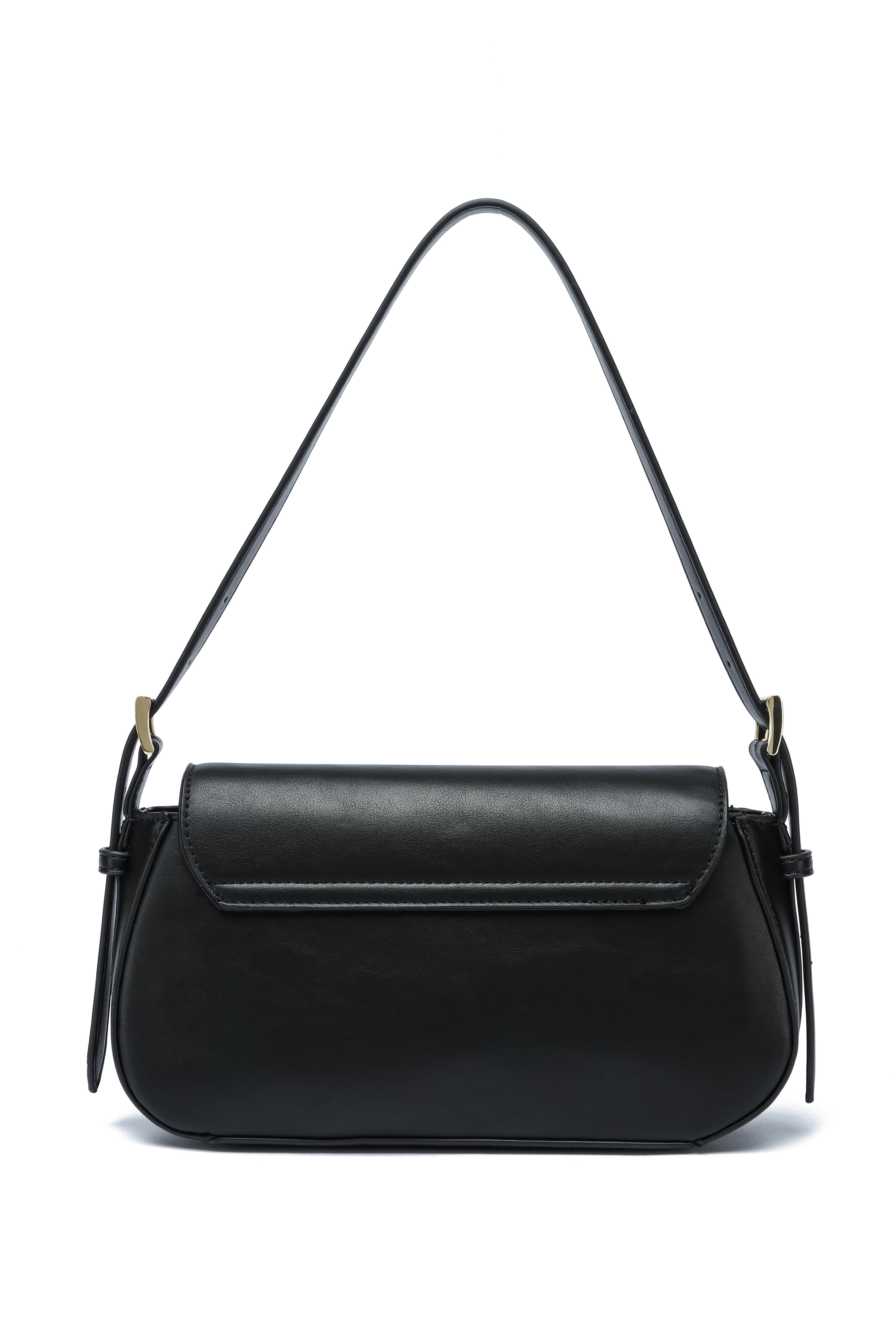 Kate Hill - KH2645 Cora E/W Flap shoulder bag - Black