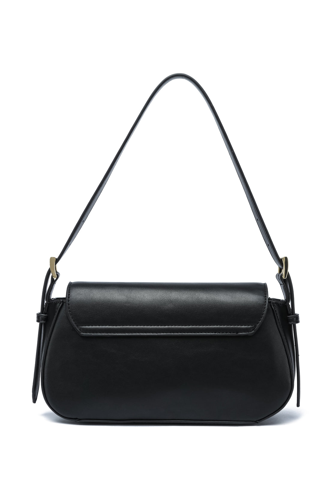 Kate Hill - KH2645 Cora E/W Flap Shoulder Bag - Black