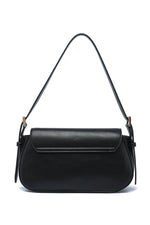 Kate Hill - KH2645 Cora E/W Flap shoulder bag - Black