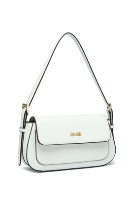 Kate Hill - KH2645 Cora E/W Flap shoulder bag - Ivory - 0