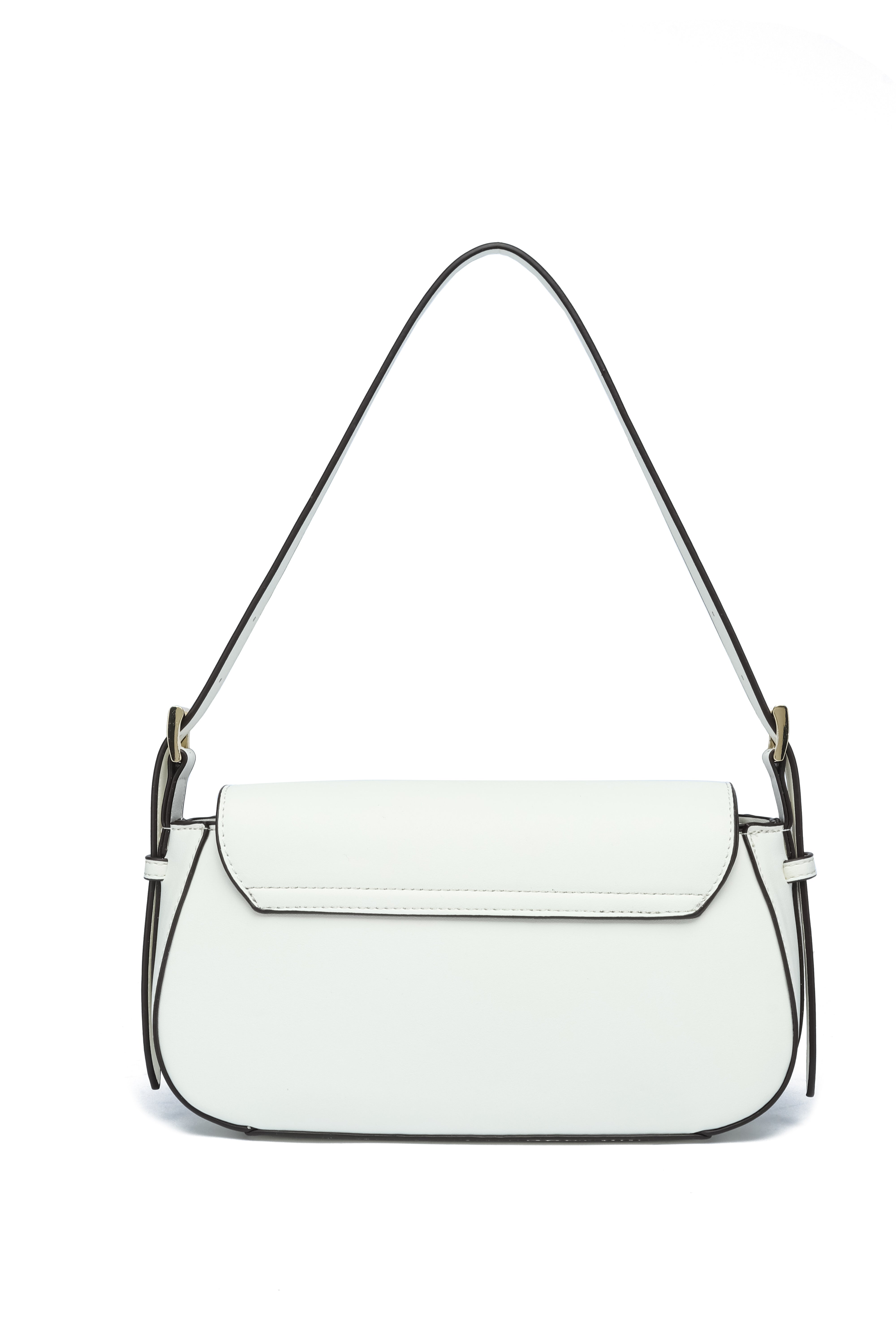 Kate Hill - KH2645 Cora E/W Flap shoulder bag - Ivory