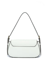 Kate Hill - KH2645 Cora E/W Flap shoulder bag - Ivory