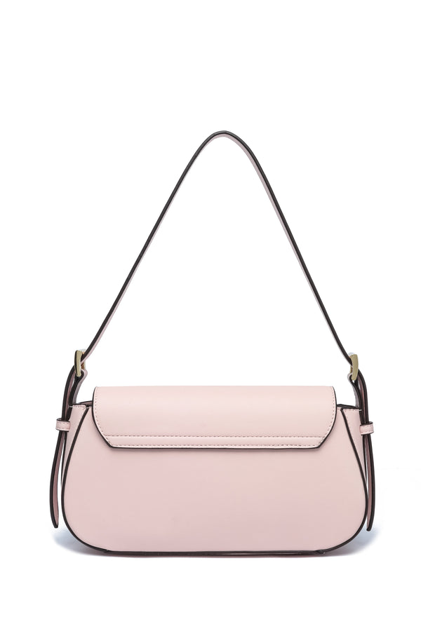 Kate Hill - KH2645 Cora E/W Flap Shoulder Bag - Pink