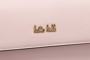 Kate Hill - KH2645 Cora E/W Flap Shoulder Bag - Pink