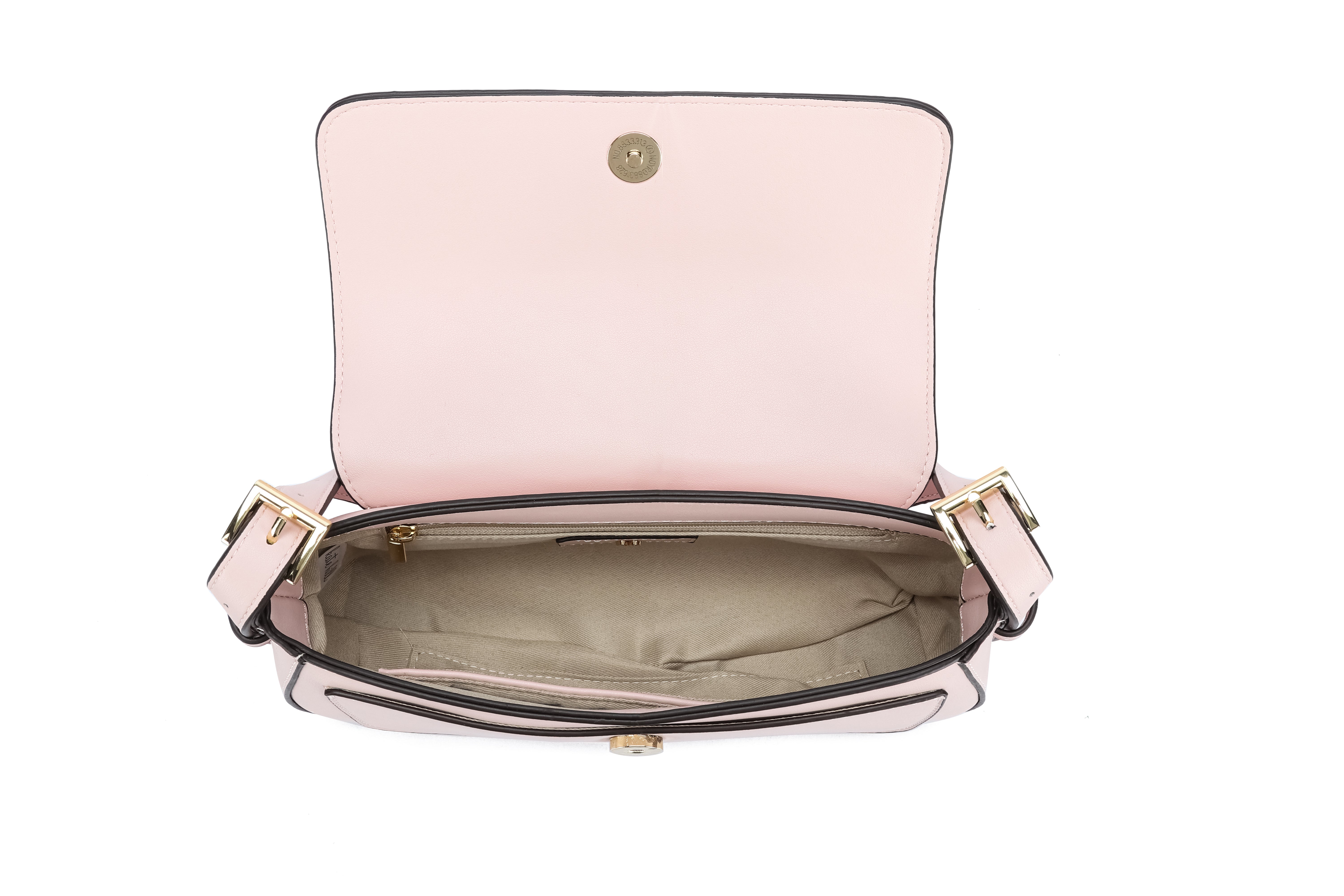 Kate Hill - KH2645 Cora E/W Flap shoulder bag - Pink