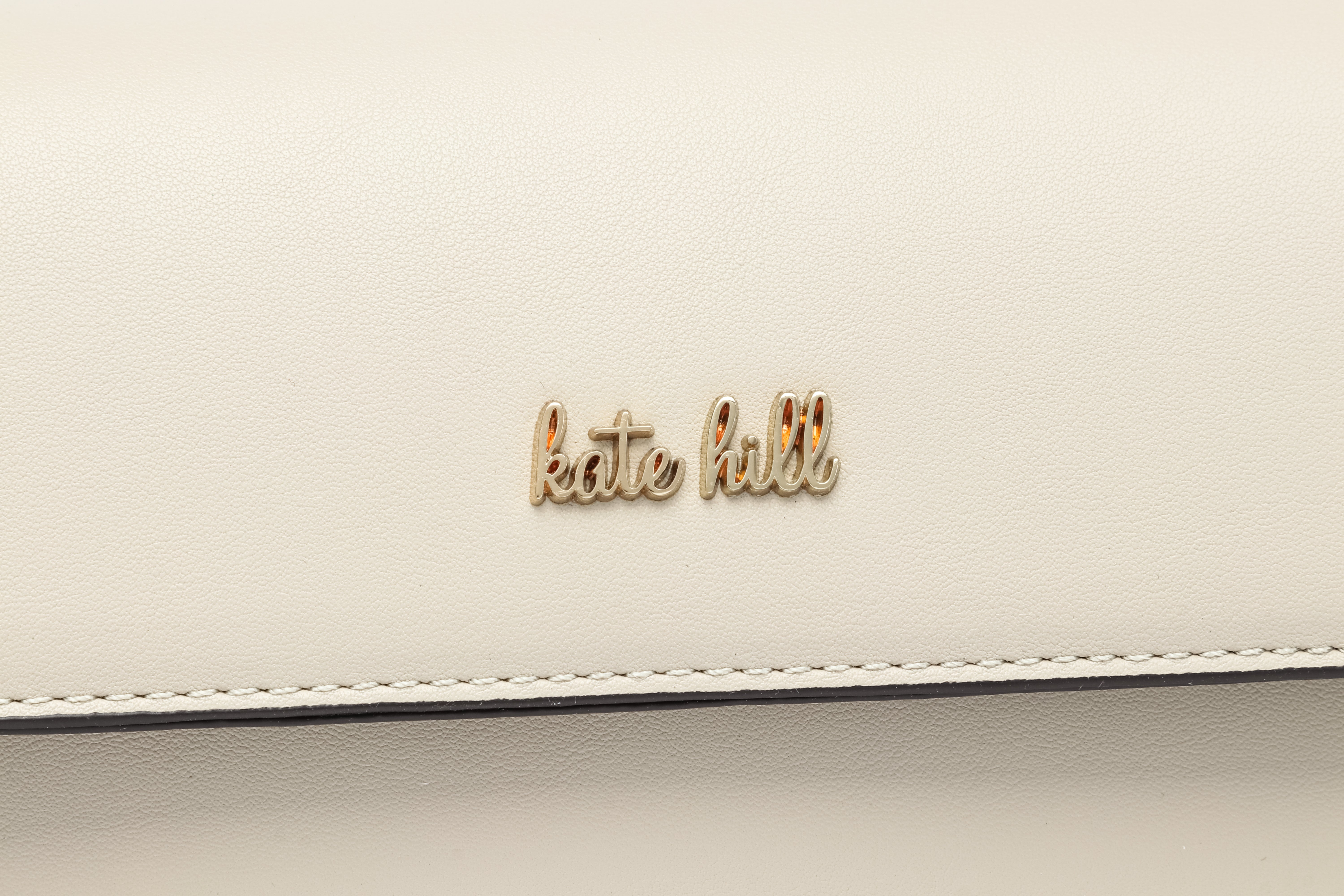 Kate Hill - KH2645 Cora E/W Flap shoulder bag - Taupe