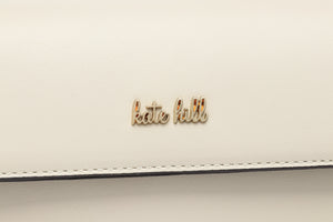 Kate Hill - KH2645 Cora E/W Flap Shoulder Bag - Taupe