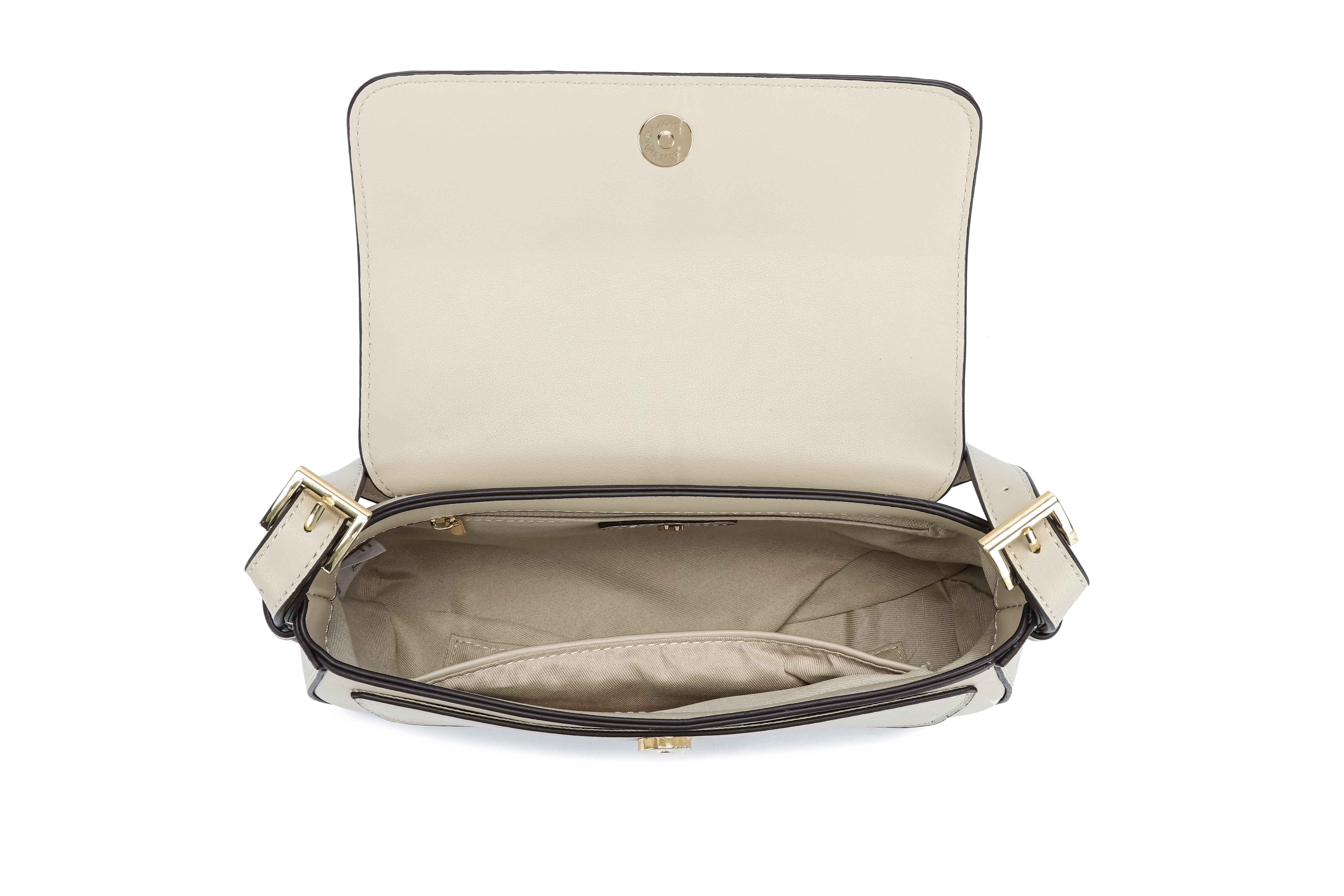 Kate Hill - KH2645 Cora E/W Flap shoulder bag - Taupe