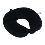 Kate Hill - Memory Foam Travel Neck Pillow - Black