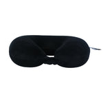 Kate Hill - Memory Foam Travel Neck Pillow - Black