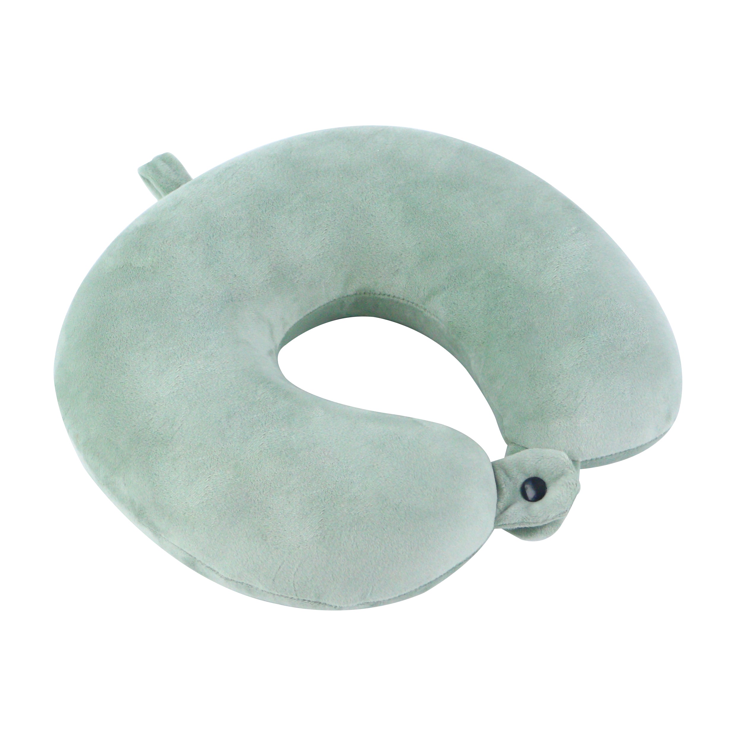 Kate Hill - Memory Foam Travel Neck Pillow - Green - 0