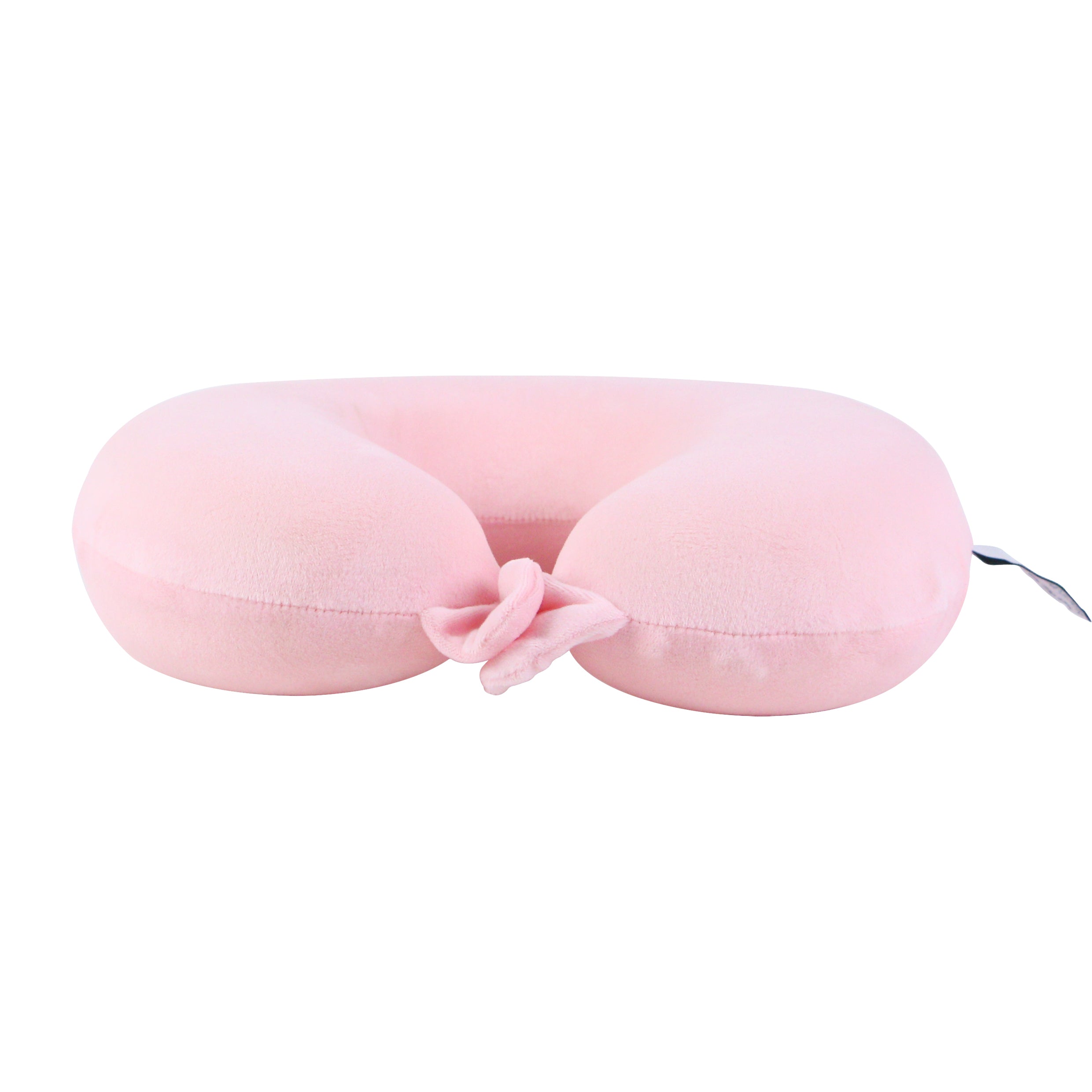 Kate Hill - Memory Foam Travel Neck Pillow - Pink