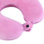 Kate Hill - Memory Foam Travel Neck Pillow - Purple