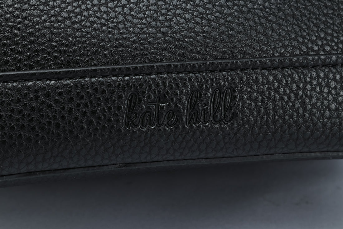Kate Hill - KH2653 Cindy - Large 2 Handle Shoulder Tote - Black