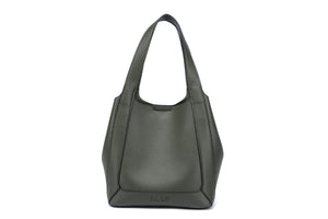 Kate Hill - KH2653 Cindy - Large 2 Handle Shoulder Tote - Olive