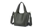 Kate Hill - KH2653 Cindy - Large 2 handle shoulder tote - Olive