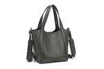 Kate Hill - KH2653 Cindy - Large 2 handle shoulder tote - Olive