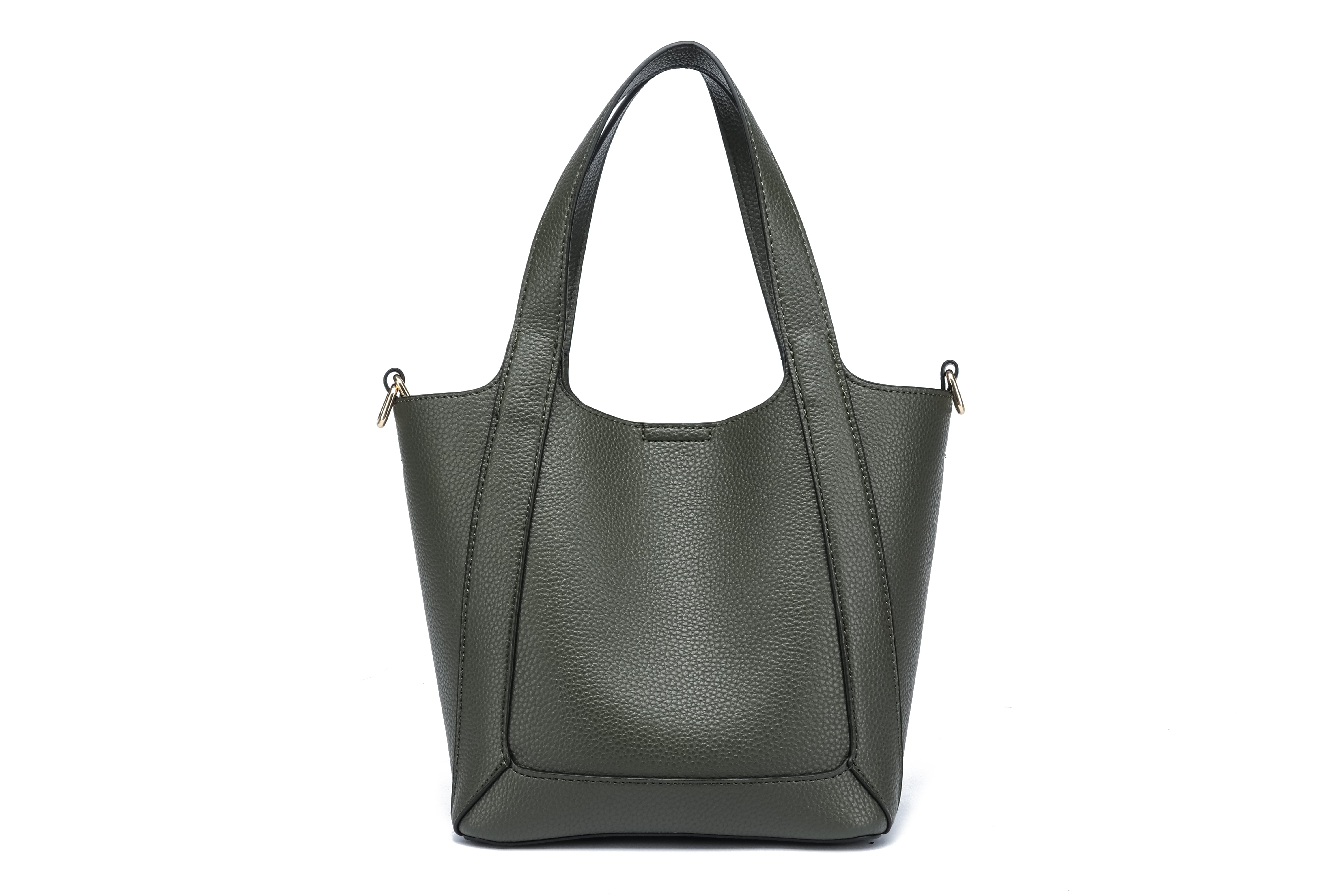 Kate Hill - KH2653 Cindy - Large 2 handle shoulder tote - Olive