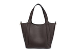 Kate Hill - KH2653 Cindy - Large 2 handle shoulder tote - Coffee