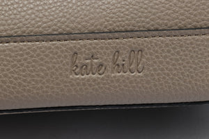 Kate Hill - KH2653 Cindy - Large 2 Handle Shoulder Tote - Taupe