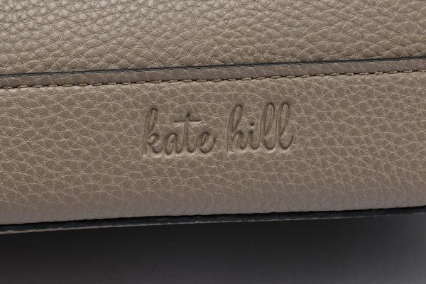 Kate Hill - KH2653 Cindy - Large 2 Handle Shoulder Tote - Taupe