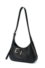 Kate Hill - KH2654 Cora Buckle shoulder ziptop - Black